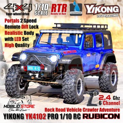 Yikong YK4102 Pro 1/10 RC Rock Road Vehicle Crawler Adventure RTR Yikong YK4102 Pro 1/10 RC Rock Road Vehicle Crawler Adventure RTR