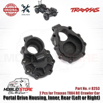 Traxxas Part #8253 Portal Drive Housing Inner Rear L/R for TRX4