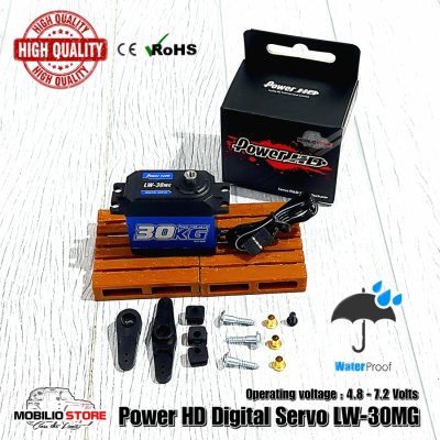 Power HD LW-30MG Digital Servo 7.2 Volt 30 kg Waterproof Metal Gear