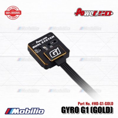 Power HD Dual System Gyro G1 Part #HD-SGGYRO - Gold