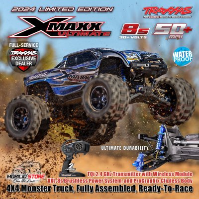 Traxxas X-Maxx XMaxx Ultimate 1/6 Monster Truck 8s Brushless TQI RTR 4WD TQI TSM RTR