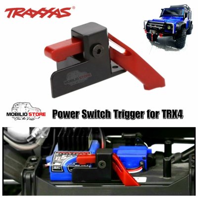 Power Switch Trigger Bracket Upgrade Easy Start ESC for Traxxas TRX4