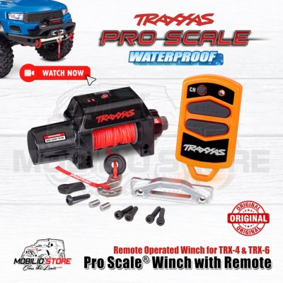 Traxxas Pro Scale Winch Waterproof with Remote for RC TRX-4 & TRX-6