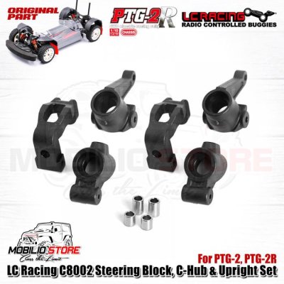 Spare Part LC Racing C8002 Steering Block C-Hub Upright PTG-2 PTG-2R