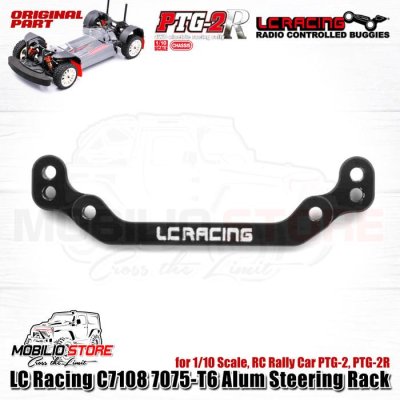 Spare Part LC Racing C7108 7075-T6 Alum Steering Rack for PTG-2 PTG-2R