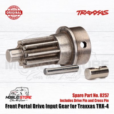 Spare Part 8257 Front Portal Drive Input Gear for Traxxas TRX-4 TRX-6