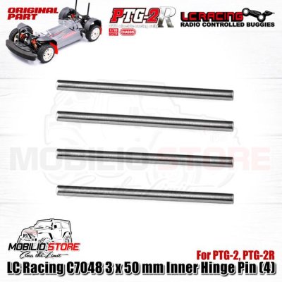Spare Part Ori LC Racing C7048 3x50 mm Inner Hinge Pin PTG-2 PTG-2R