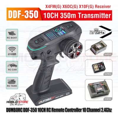 DumboRC DDF-350 10CH Remote Controller 10 Channel 2.4Ghz Transmitter