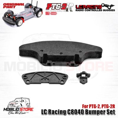 Spare Part Ori LC Racing C8040 Bumper Set for PTG-2 PTG-2R