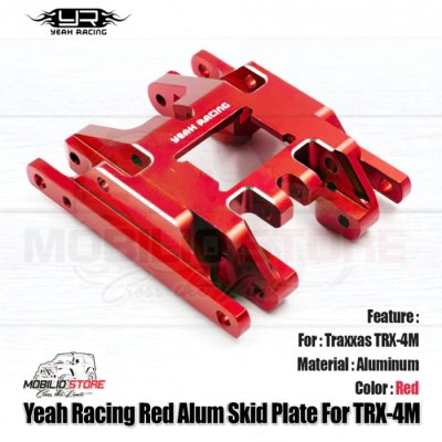 Upgrade Part - Yeah Racing Alum Skid Plate For Traxxas TRX4M Crawler