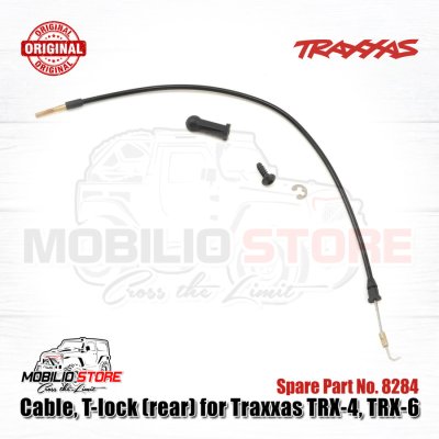 Traxxas 8284 Rear T-Lock Cable Vehicle for TRX-4 and TRX-6 models