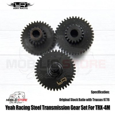 Upgrade Part Yeah Racing Transmission Gear Set for Traxxas TRX4M