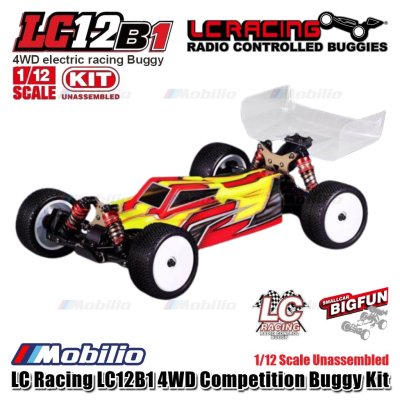 LC Racing LC12B1 4WD Competition Buggy Combo Kit 1/12 Scale Unassembled