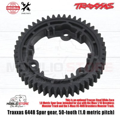 Traxxas #6448 Spur Gear 50 Tooth 1.0 Metric Pitch Original Part