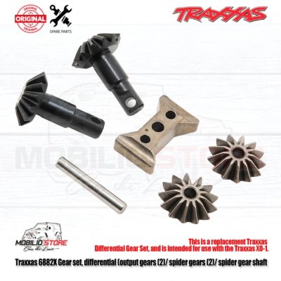 Traxxas #6882X Gear Set Differential Output Gear Spider & Shaft