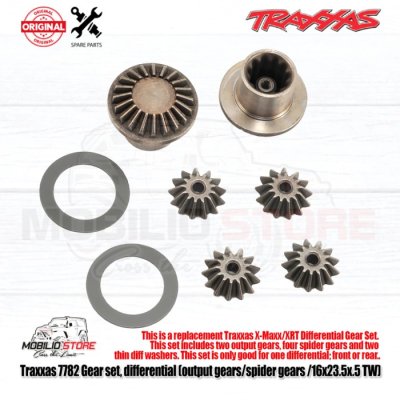 Traxxas 7782 Gear Set Differenttial Output Gears Spider for X-Maxx XRT