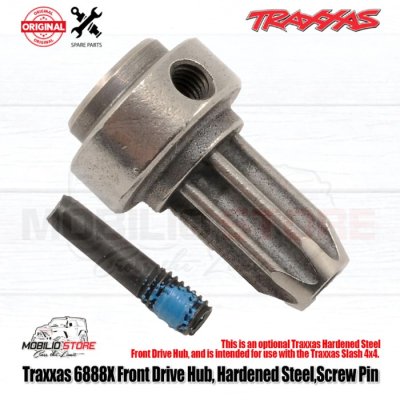 Traxxas #6888X Front Drive Hub Hardened Steel Screw Pin Original Part