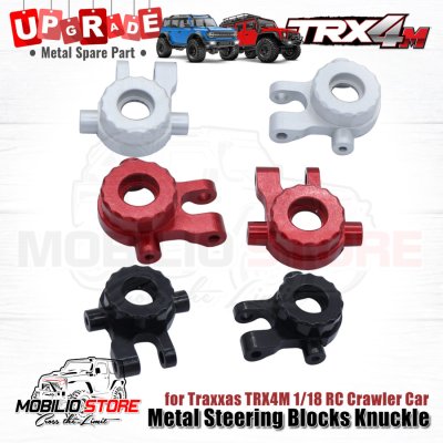 Upgrade Part - Metal Steering Cup Knuckle for 1/18 RC Traxxas TRX4M