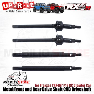 Upgrade Metal Front Rear Drive Shaft CVD Driveshaft for Traxxas TRX4M