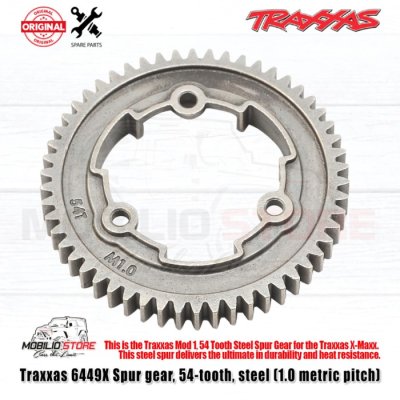 Traxxas #6449X Spur Gear 54 Tooth 1.0 Metric Pitch for X-Maxx