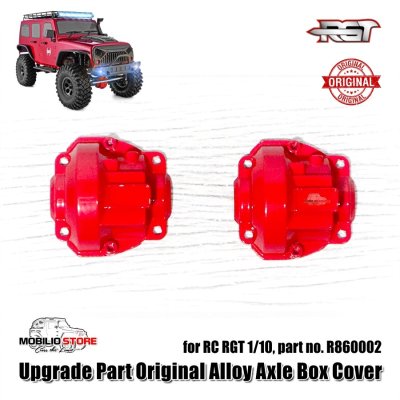 Alloy Box Cover Penutup Gardan RC RGT 1/10 Upgrade Parts # P860002