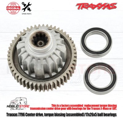 Traxxas #7796 Center Drive Torque Biasing Ball Bearing X-Maxx, XRT