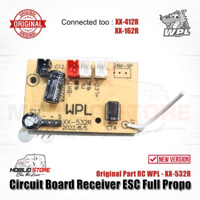 Original Part - Circuit Board Receiver ESC Full Propo RC WPL - XX-738R