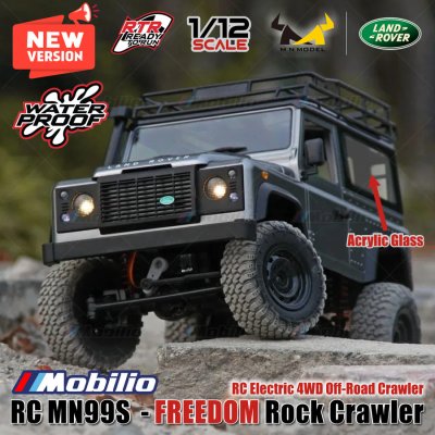 RC MN99s Freedom 1:12 Rock Crawler 4x4 Waterproof Full Propo Realistic