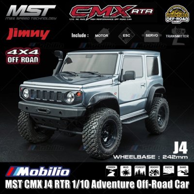 MST CMX J4 Jimny RTR 242mm Wheelbase RC Adventure Off-Road Crawler Car