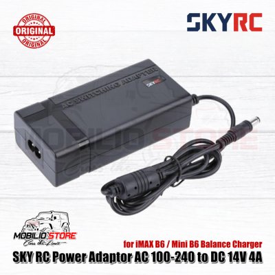 SKYRC Power Adaptor AC 100-240 to DC 14V 4A for iMAX B6 / Mini B6