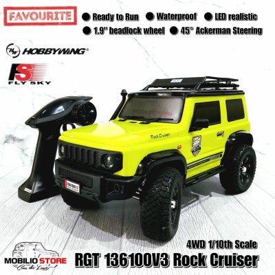 RC RGT 136100 V3 1/10 Scale 4WD Rock Crawler Cruiser RTR Suzuki Jimmy