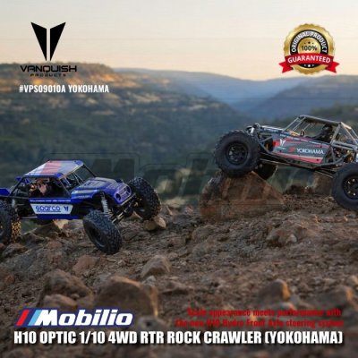 Vanquish H10 Optic 1/10 4WD RTR Rock Crawler RC Yokohama and Sparco