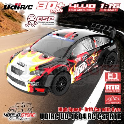 UDIR/C UD-1604 4WD 1/16 Racing Drift Rally Touring RC Car 2.4 GHz RTR