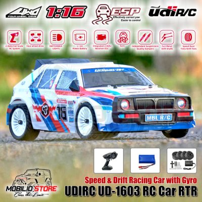 UDIRC UD-1603 4WD 1/16 Racing Drift Rally Touring RC Car 2.4 GHz RTR