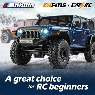 FMS EAZYRC 1:18 Thunderstorm New Simulation Wrangler RC Crawler Climbing Vehicle