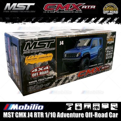 MST CMX J4 Jimny RTR 242mm Wheelbase RC Adventure Off-Road Crawler Car