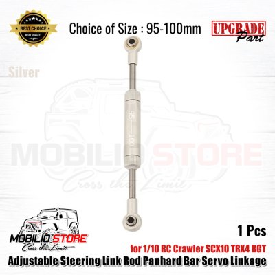 Adjustable Steering Link Rod Panhard Servo Linkage for 1/10 RC Crawler