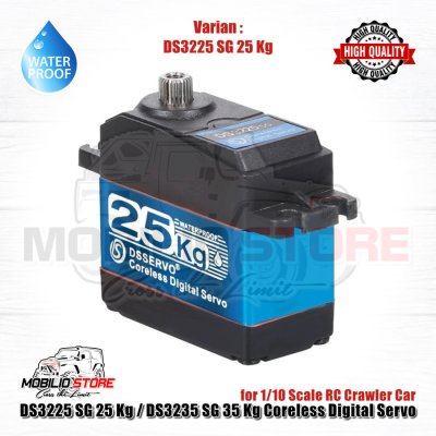 DS3225 SG 25 Kg / DS3235 SG 35 Kg Coreless Digital Servo for RC Car - DS3225 SG