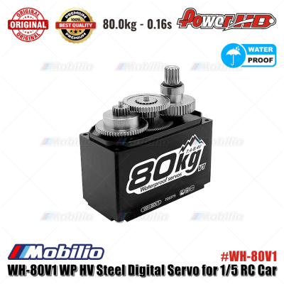 Power HD WH-80V1 WP HV Steel Digital Servo for 1/5 RC Car Steering