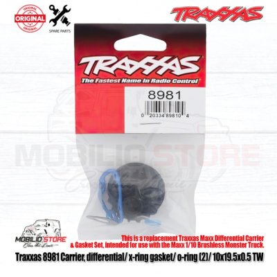 Traxxas #8981 Carrier Differential X-Ring Gasket O-Ring for Maxx