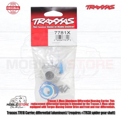 Traxxas #7781X Carrier Differential for 7783X Gear Shaft X-Maxx XRT