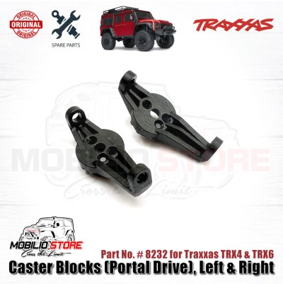 Traxxas Part #8232 Caster Blocks (Portal Drive) Left & Right for TRX4