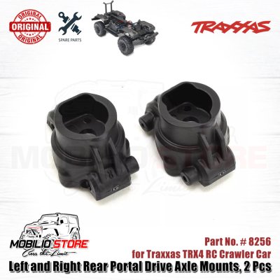 Traxxas Part #8256 Rear Portal Drive Axle Mounts for RC TRX4 Crawler