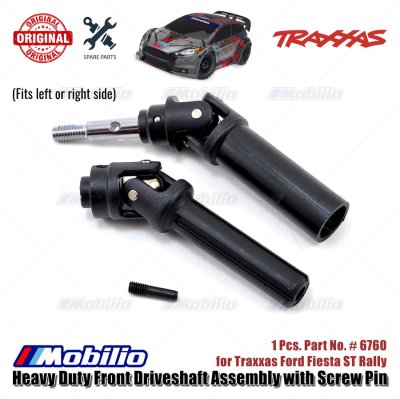 Traxxas Part #6760 Front Driveshaft Assembly for RC Ford Fiesta Rally