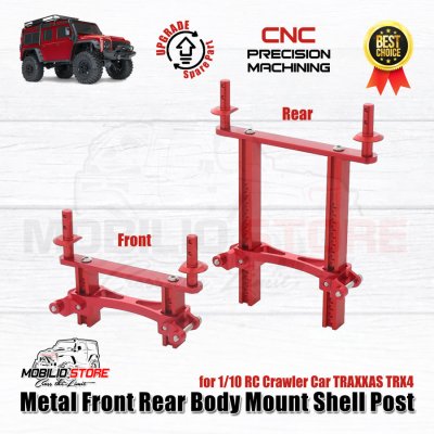 Upgrade Part - Metal Front Rear Body Mount Post for 1/10 Traxxas TRX4