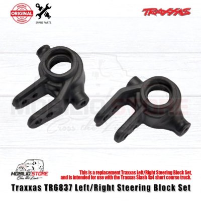 Traxxas 6837 Steering Block Set Left and Right for ST Rally Hoss Slash