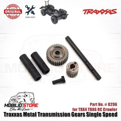 Traxxas Part #8296 Metal Transmission Gears Single Speed TRX4 Crawler