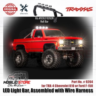 Traxxas Part #9264 LED Light Bar Assembled with Wire Harness for TRX4