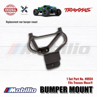 Traxxas Part #8934 Rear Bumper Mount Replacement for RC Maxx Monster Truck