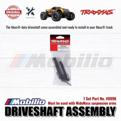 Traxxas Part #8996 The Maxx Duty Driveshaft fits Front or Rear - Left or Right 1 Pcs for RC Maxx Truck